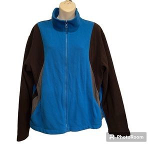 Marsh Landing Lightweight Jacket. Size XL.  Blue, black and gray